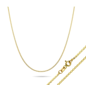 Złoty łańcuszek gucci merino 1,5 mm