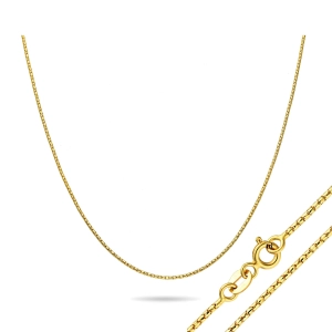 Złoty łańcuszek linka 1,3 mm