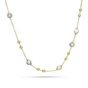 Złoty naszyjnik kolekcja Pearl Z_33