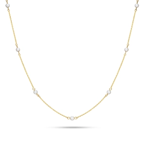 Złoty naszyjnik kolekcja Pearl Z_47