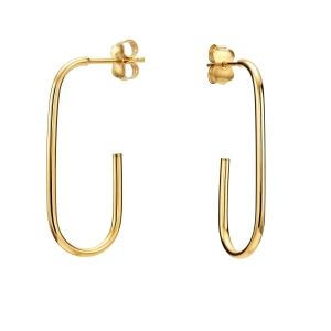 Złote kolczyki kolekcja Chain K_19 L