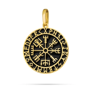 Złota Zawieszka Vegvisir Złoto 585