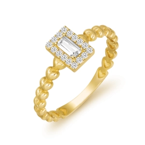 Modny złoty pierścionek 0604202318