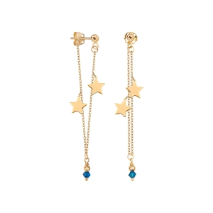 Kolczyki pozłacane KD51794