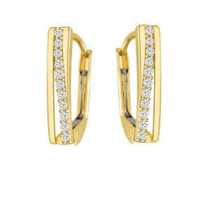 Złoty kolczyk angielski 1105202311