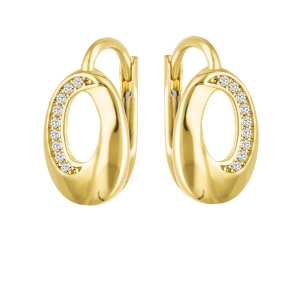 Złoty kolczyk angielski 1105202314C1