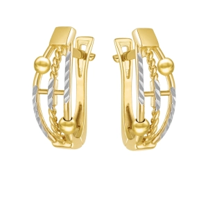 Złoty kolczyk angielski 1105202316