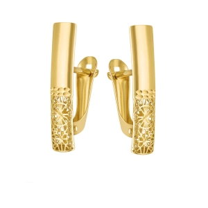 Złoty kolczyk angielski 1105202321