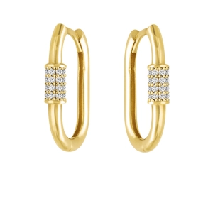 Modne złote kolczyki angielskie  120520237C1