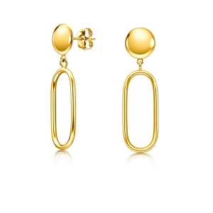 Wiszące kolczyki ze złota 1505202316