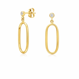 Nowoczesne kolczyki ze złota 1505202326