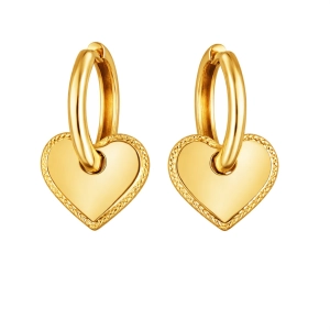 Modne złote kolczyki serca 1505202333