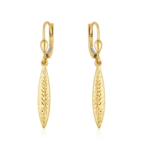 Modne kolczyki wiszące łezki 1905202346