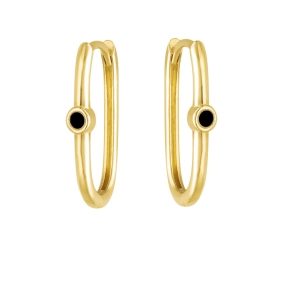 Modne złote kolczyki angielskie 0809202331