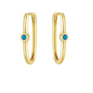 Modne złote kolczyki angielskie 0809202332