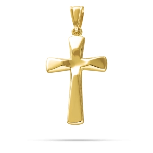 Klasyczny złoty krzyż 585 2305202371