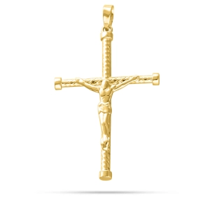 Duży złoty krzyż  585 230520231