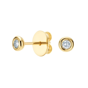 Złote kolczyki jety z brylantami JE9939-3 Y Classic diamonds