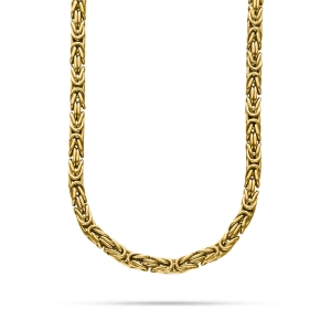 Złoty łańcuch męski - królewski 3 mm 55 CM