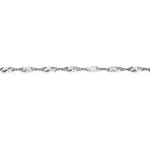 Bransoletka srebrna singapur - 19 CM ROD SW-T-B04-019-SLR1339