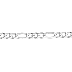 Bransoletka srebrna figaro - 21 CM ROD SW-T-B07-B21-B053715
