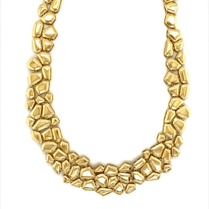 Złota kolia 585 geometryczna 260920241N 50 cm