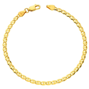 Złota bransoletka gucci merino 3 mm 19 cm