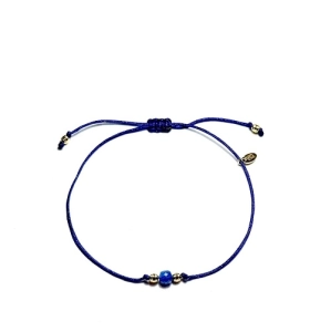 Bransoletka na sznurku- Kyanit