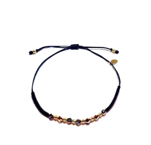 Bransoletka na sznurku- Crystals by Swarovski