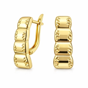 Złote kolczyki angielskie 1912202377