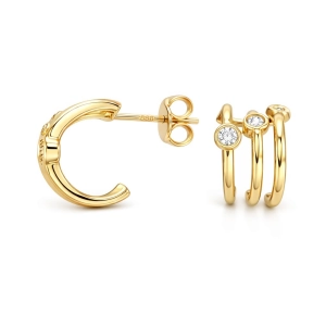 ZŁOTE KOLCZYKI 585 150420245