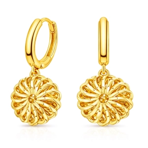 Złote kolczyki 585 290420246C