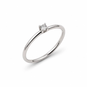 AU-585  Pierścionek 101-10021 0,06 CT